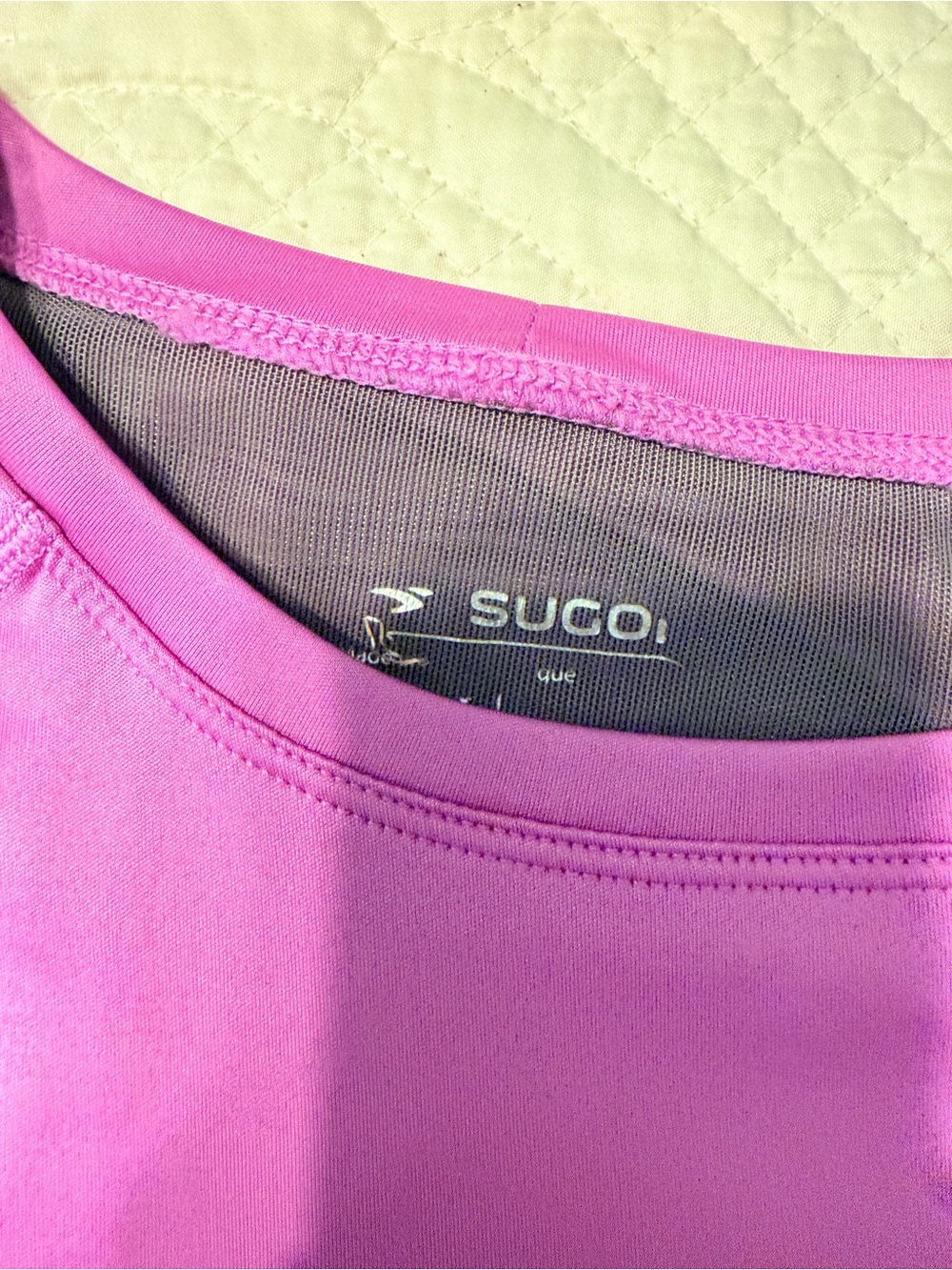 SUGOI Pink Women's Athletic Top